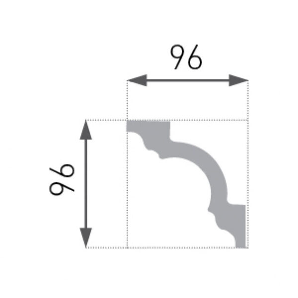 Decorative Finish Moulding E-16