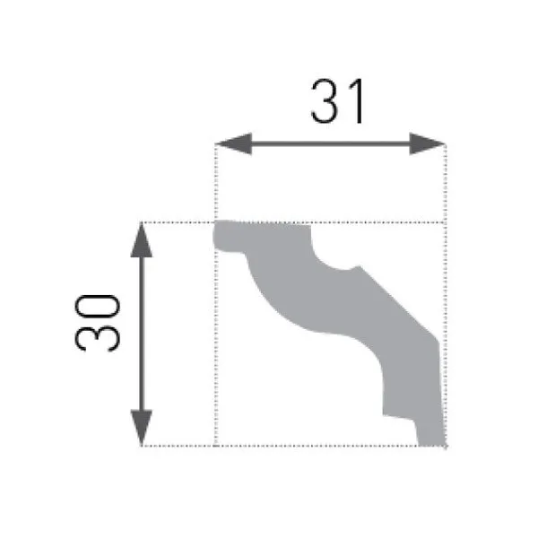 Decorative Finish Moulding E-22