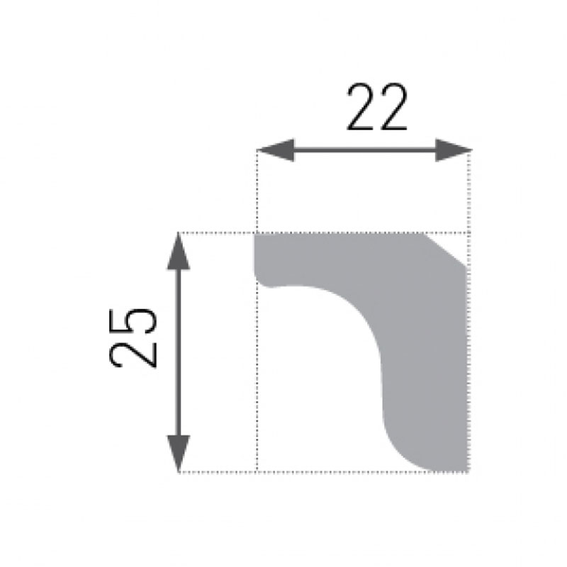 Decorative Finish Moulding E-3 Decorative Finish Moulding E-3