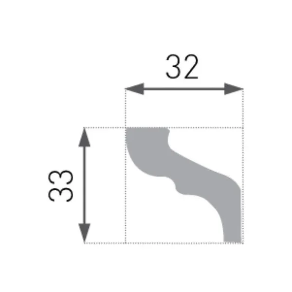 Decorative Finish Moulding E-6