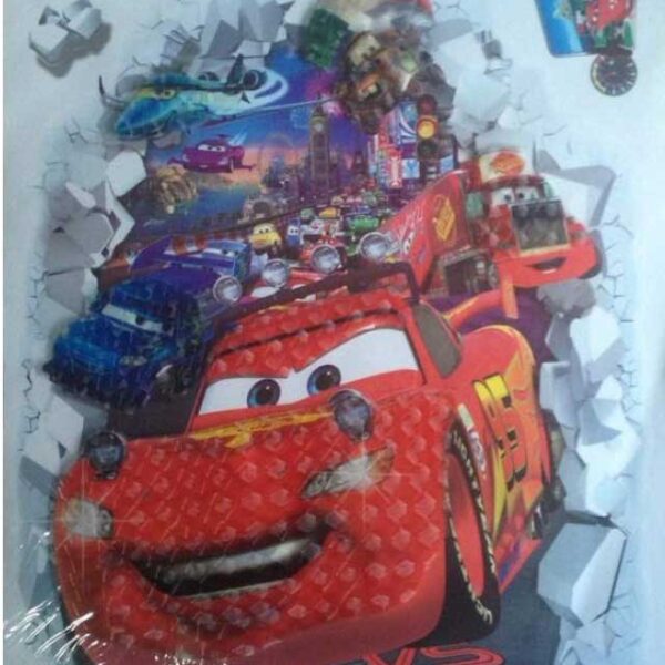 Disney Car 6D Wall Sticker – CTT-005