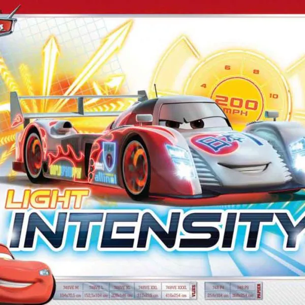 Disney Pixar Car 14 – Light Intensity