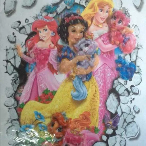 Disney Princess 6D Wall Sticker – CTT-013