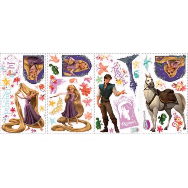 Disney Tangled Peel and Stick Wall Stickers