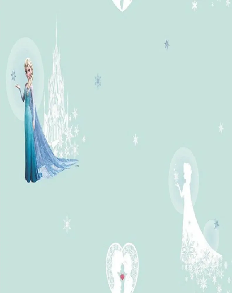 Dream World D5077-1 Disney Elsa Wallpaper Dream World D5077-1 Disney Elsa Wallpaper