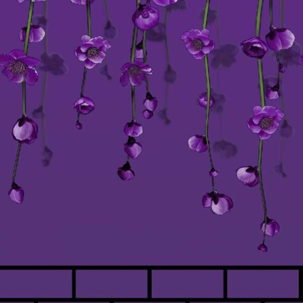 Fashion Milano Purple Floral Wallpaper – 89064