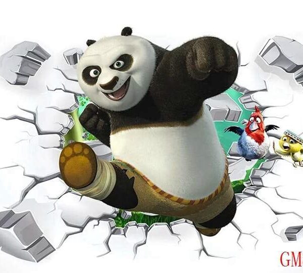 Bear 3D Photo Mural – GM-891