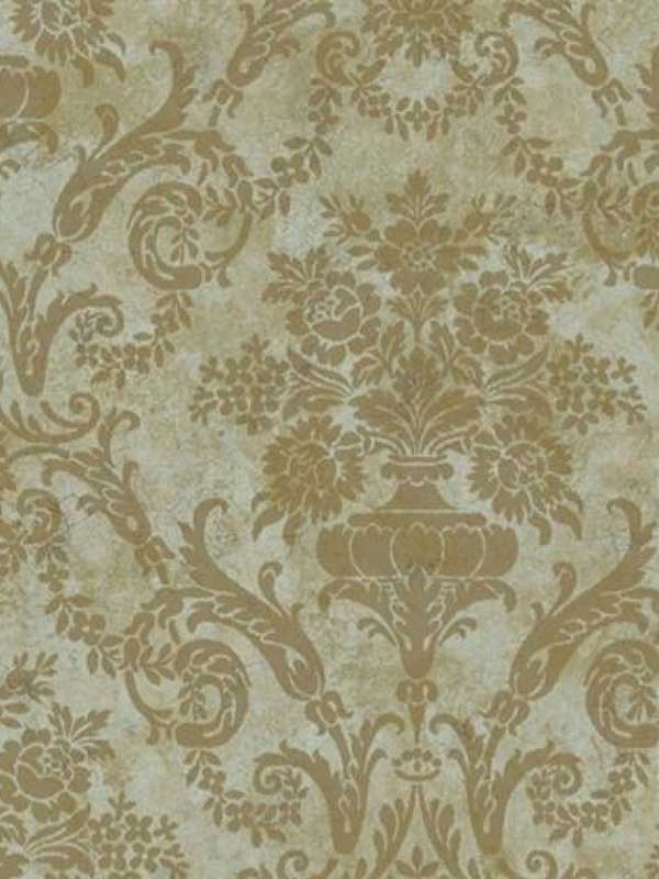Green Larkspur Damask Wallpaper – SIS40594 Green Larkspur Damask Wallpaper – SIS40594