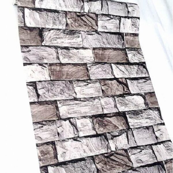 Grey 3D PVC New Design Wallpaper – DC17153