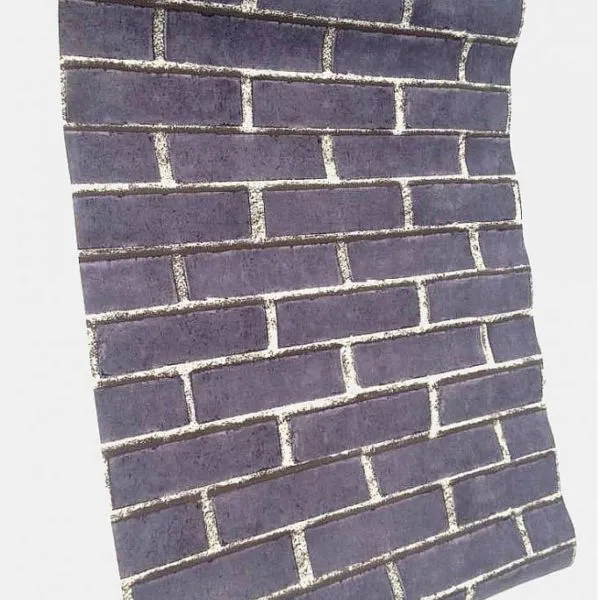 Grey Uarting Brick Wallpaper