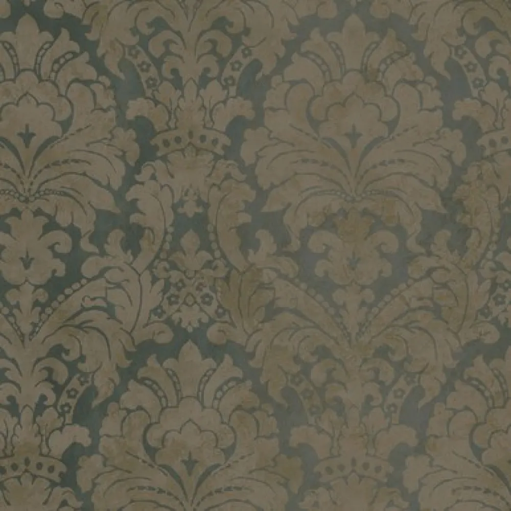 Dark Blue Copper Hav40847 Palace Damask Wallpaper Dark Blue Copper Hav40847 Palace Damask Wallpaper