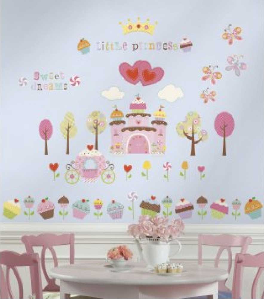 Happi Cupcake Wall Stickers Happi Cupcake Wall Stickers