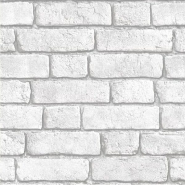 J30309 600x600 - Muriva Bluff Embossed Brick Effect Wallpaper J30309