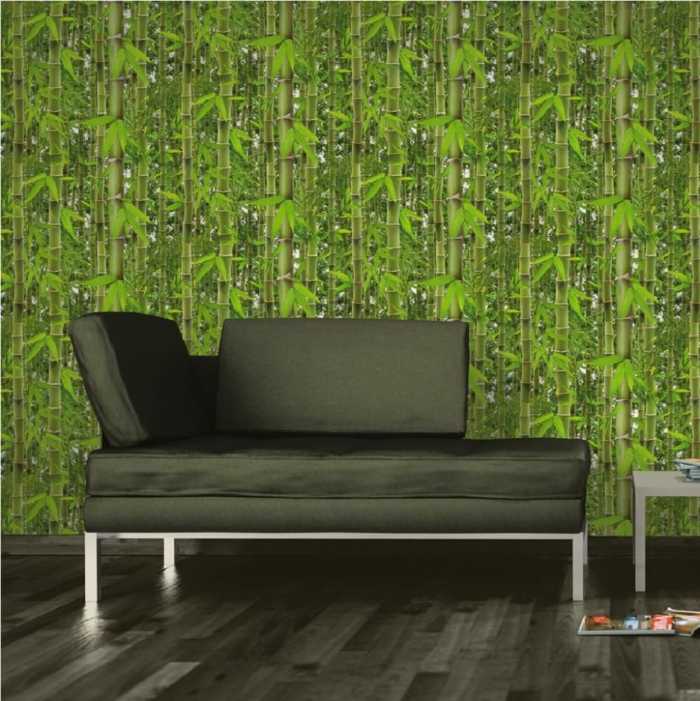 Luxury Muriva Rainforest Bamboo Trees Vinyl Wallpaper J41504 Luxury Muriva Rainforest Bamboo Trees Vinyl Wallpaper J41504
