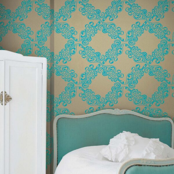 JV501 Ornamenta Flock 1000x1000 600x600 - Jv501_4004 Ornamental Flock Wallpaper
