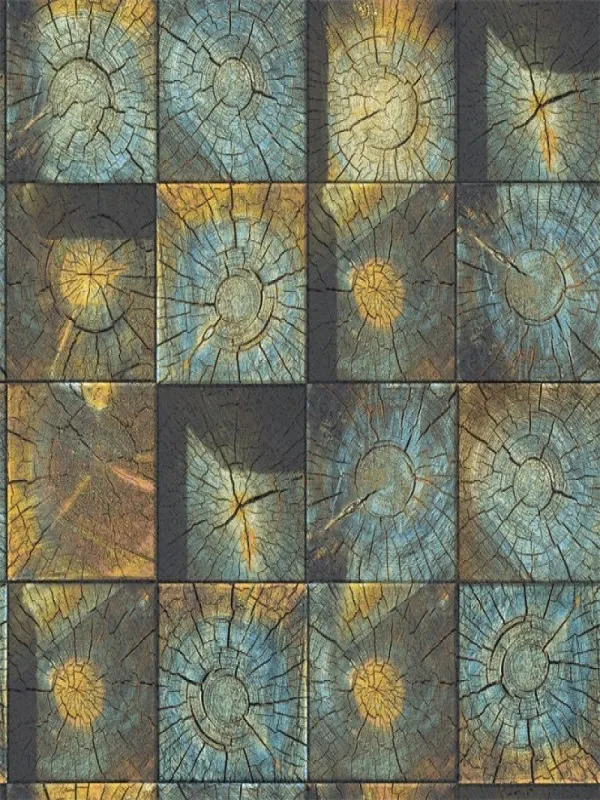 3D Multicolored Cracked Wallpaper – MK1005 3D Multicolored Cracked Wallpaper – MK1005