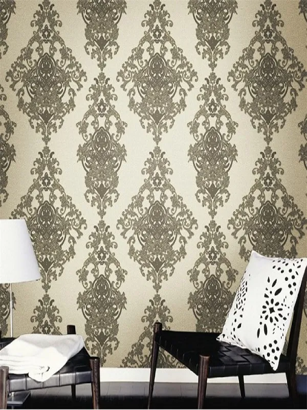 3D Mooka Damask Wallpaper – MK1037 3D Mooka Damask Wallpaper – MK1037