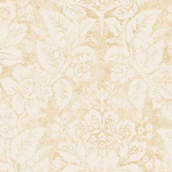 Metallic Gold Bohemian Damask Wallpaper 600x600 - Metallic Gold Bohemian Damask Wallpaper