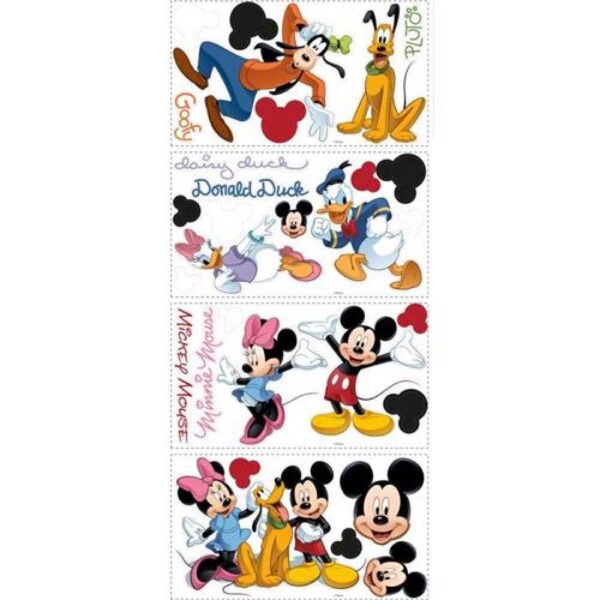 Mickey Mouse and Friends Wall Stickers for Kids Rooms