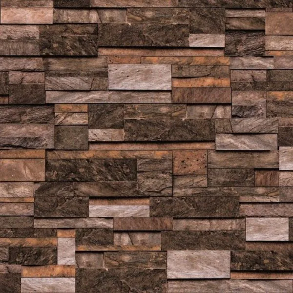 Modern Design 3D Brick Wall Vinyl Wallpaper – WJ202-1