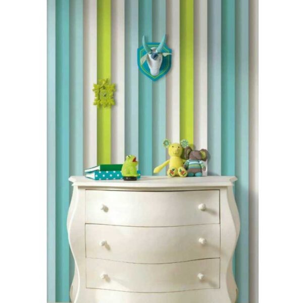 Multi Colored Stripe Wallpaper 600x600 - Multi-Colored Stripe Wallpaper