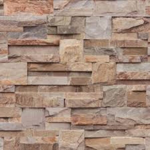 Muriva Bluff Slate Stone Brick Effect Wallpaper J27408