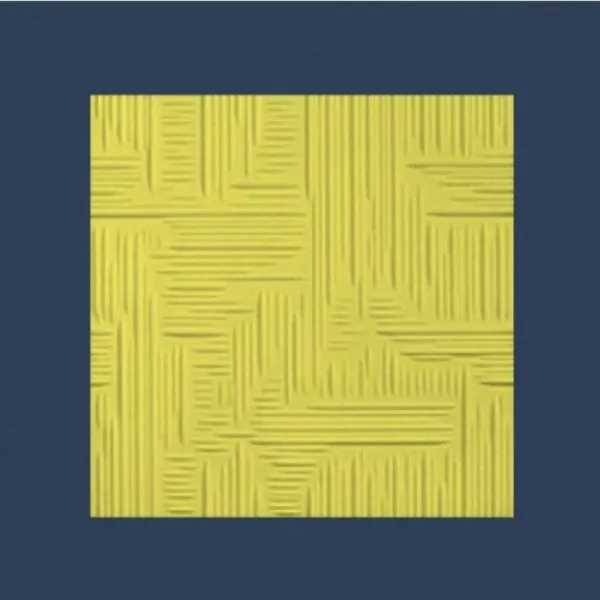 Norma 2 Yellow Butting Ceiling Tile