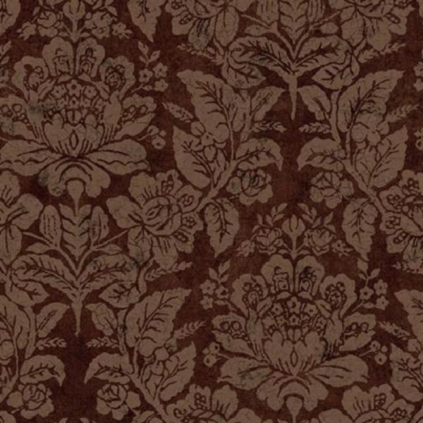 Gold Bohemian Damask Wallpaper