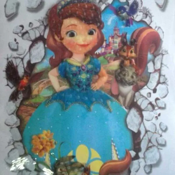Sofia 6D Design Wall Sticker – CTT-001