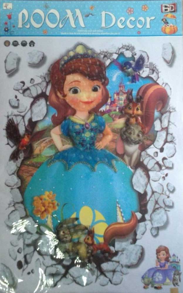 Sofia 6D Design Wall Sticker – CTT-001 Sofia 6D Design Wall Sticker – CTT-001