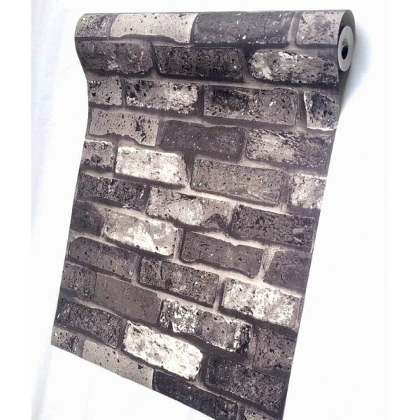 Stone Therapy PVC Brick Wallpaper – DC17002