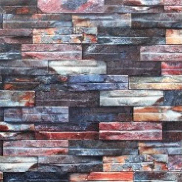 Stonewall Multicolored Textured Brick Wallpaper – SE455001