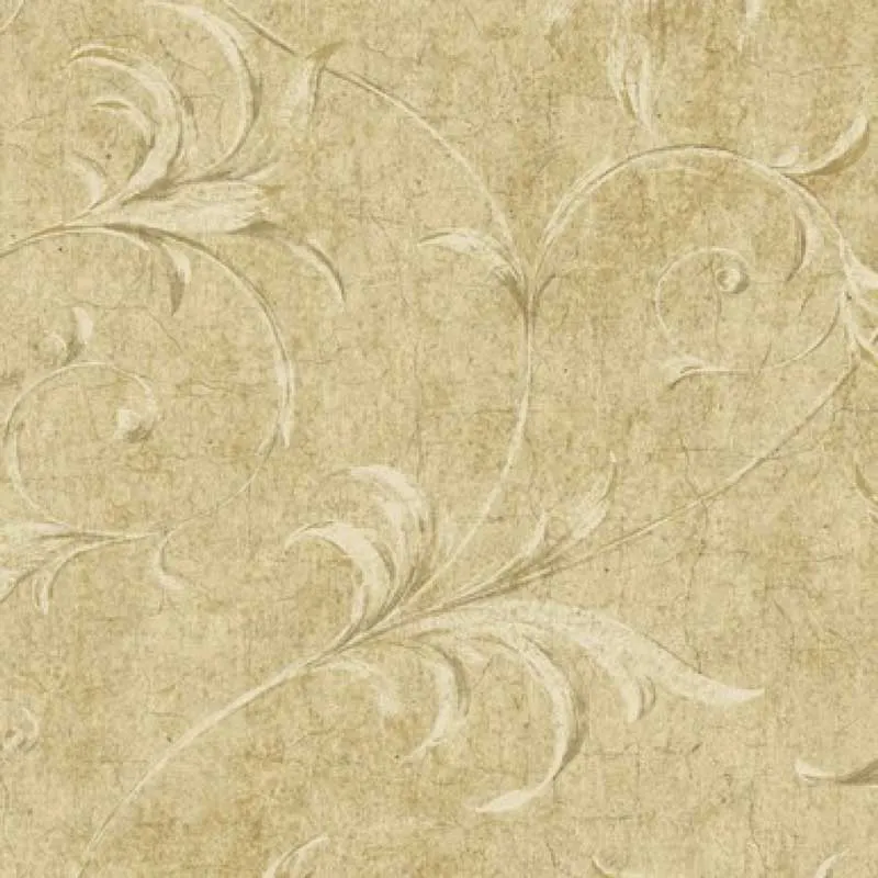 Tan HAV40793 Ogee Acanthus Scroll Wallpaper Tan HAV40793 Ogee Acanthus Scroll Wallpaper