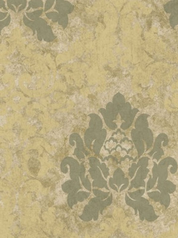 Tan Silver HAV40725 Haven Damask Wallpaper Tan Silver HAV40725 Haven Damask Wallpaper
