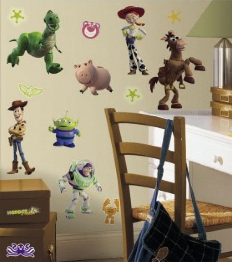 Toy Story 3 wall stickers – Glow in the Dark Toy Story 3 wall stickers – Glow in the Dark