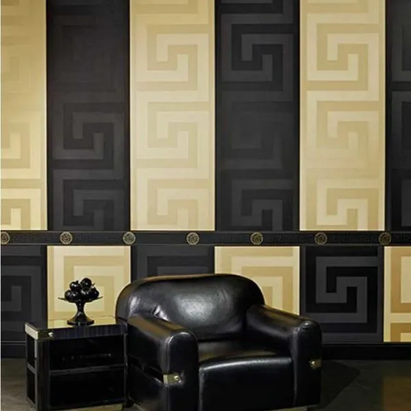 Versace Design Black Wallpaper – 935234