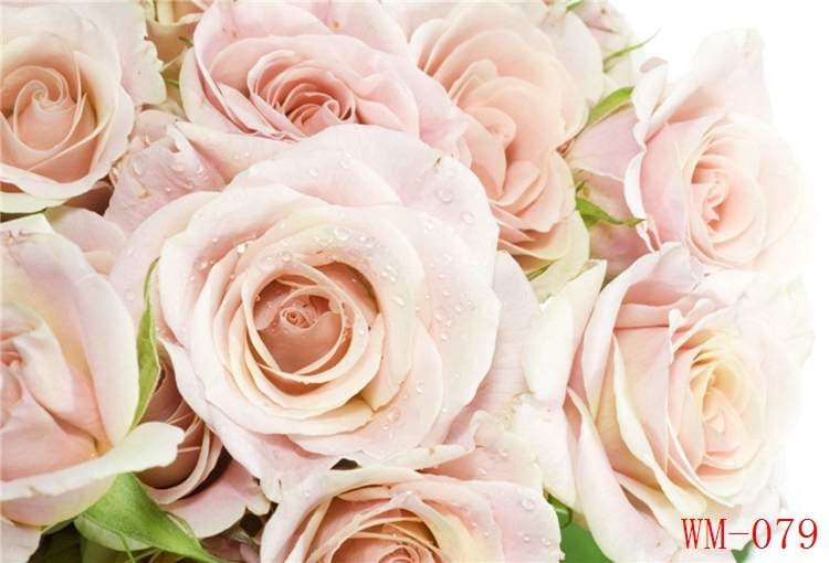 Floral Photo Mural -WM-079 Floral Photo Mural -WM-079