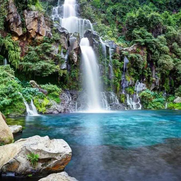 Waterfall Beach Wall Mural