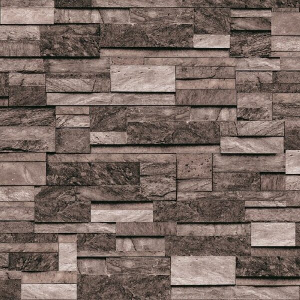 Waterproof Washable Modern Design 3D Brick Wallpaper – WJ202-5