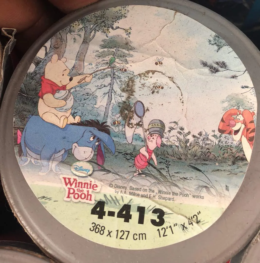 Winnie the Pooh Disney Wall Mural-4-413 Winnie the Pooh Disney Wall Mural-4-413