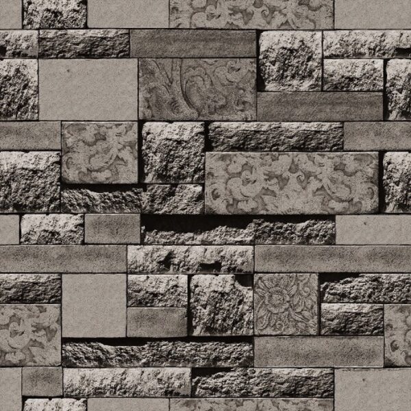 Wood Brick Stone Designs Wallpaper – WJ206-5
