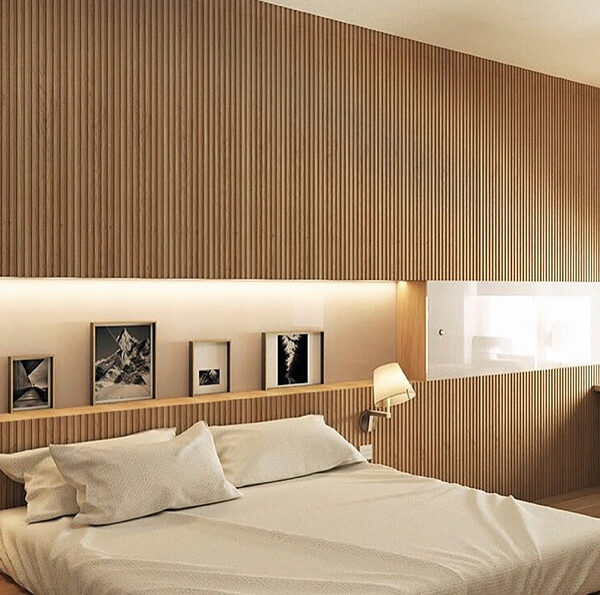 FP-151 Oak Fluted Panel Wood Veneer