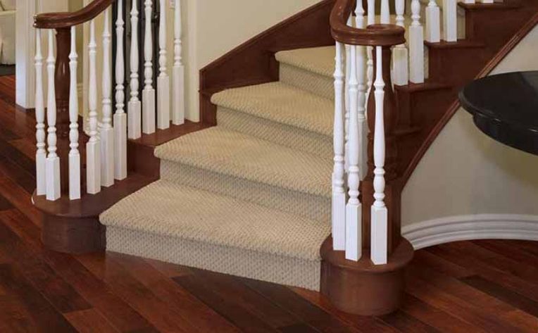 stair runners image 2 - What&rsquo;s The Best Type Of Carpet For Stairs?